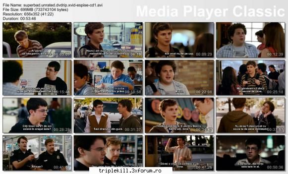 evan si seth sunt doi amici care nu se pot desparti nicio clipa unul de celalalt. ceea ce este o