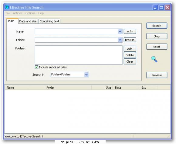 effective file search file search (efs) is a powerful but easy to use search tool. search any files