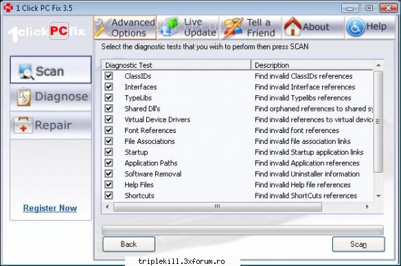 click fix v3.5 click fix v3.5are you suffering from computer rage? your computer crashing, slowing
