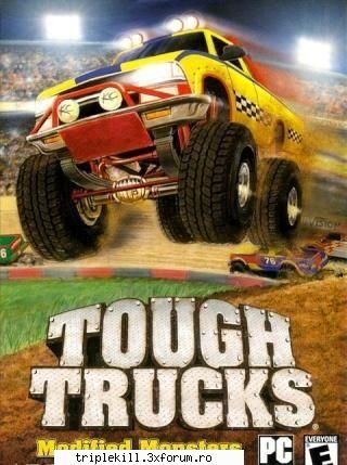cerinte 500 mhz
-ram 256 mb
-video 64 mb


  tough trucks modified monsters