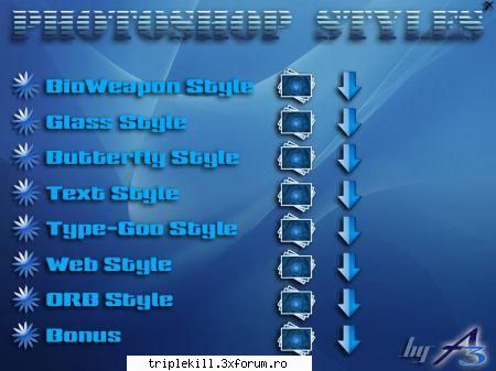 Aio Photoshop Styles Pack - D.B. - >>>AIO COLLECTION<<<