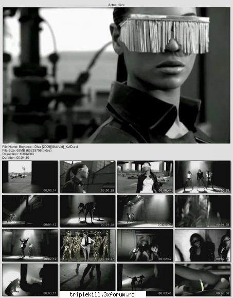 Beyonce - Diva [2009][SkidVid]_XviD....FM.ro..... - DOWNLOAD... SIZE...61.8 MB - >>>VIDEOCLIPS<<<