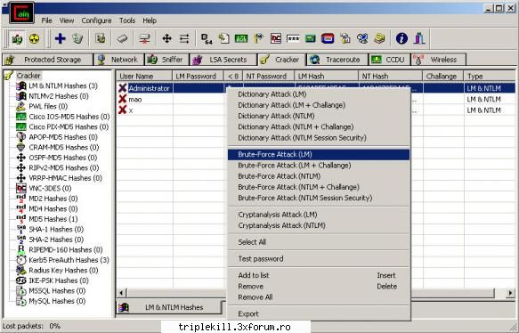 cain & abel is a password recovery tool for microsoft operating systems. it allows easy recovery of