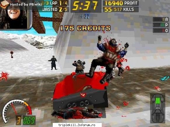 Carmageddon (1995 Racing Game) - The object: Win the race. The motive: Greed. The - >>>GAMES<<<
