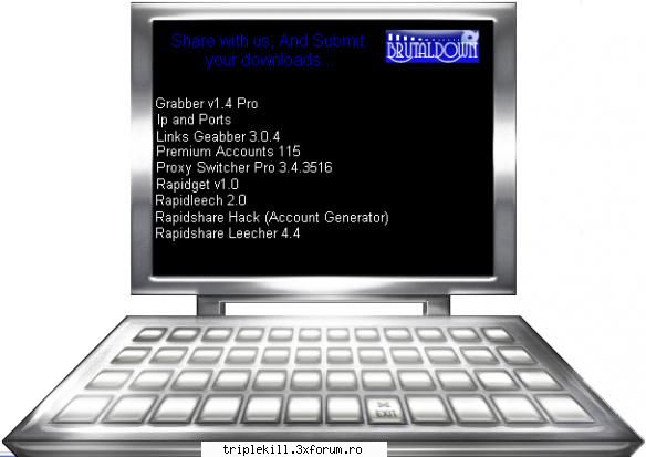 Hack Premium Account Rapidshare 2008 - Code: pass: extremezoneforum - >>>HACKING TOOLS<<<