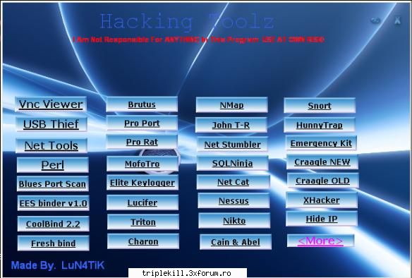 Hack tools - Size = 95.7 MB Code - >>>HACKING TOOLS<<<