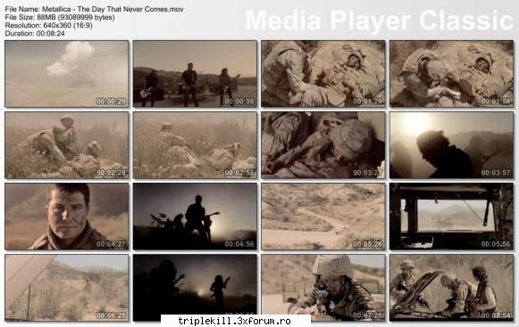 Metallica - The Day That Never Comes - D.B. - >>>VIDEOCLIPS<<<
