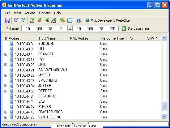 Netscan - Ce face programul? Gaseste calculatoarele din - >>>HACKING TOOLS<<<