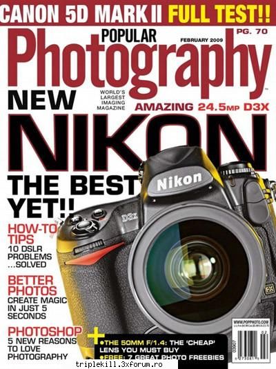 Popular Photography №2 2009 - Popular Photography № | 124 PDF| 30.21 MB - >>>E-BOOKS<<<