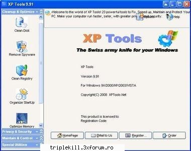 XP Tools Pro v9.91 Portable - XP Tools Pro v9.91 Portable 20 powerful utilities - >>>APPLICATIONS<<<